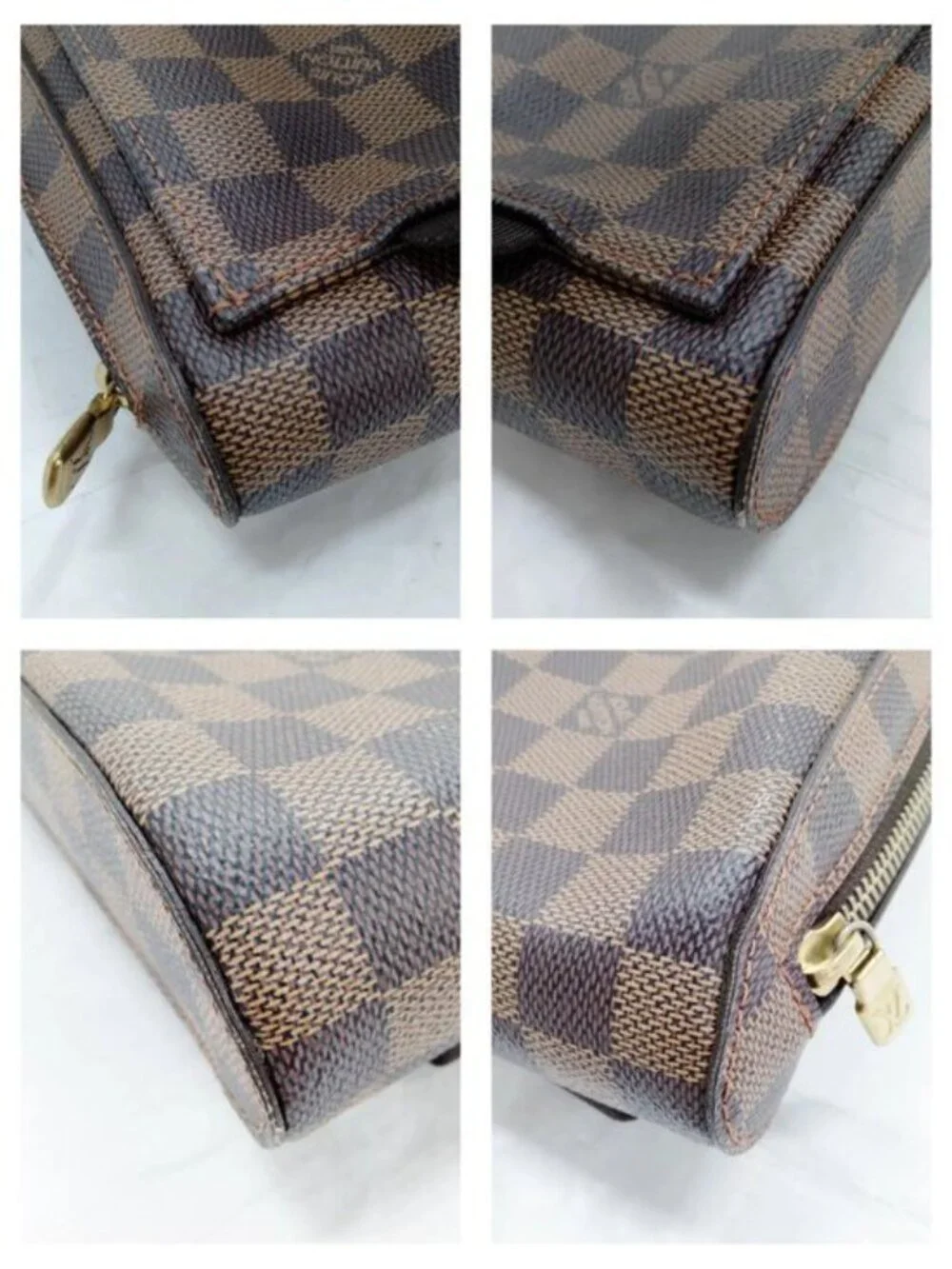 Authentic Louis Vuitton Geronimos Damier Ebene Crossbody Sling Waist Bag - Picture 9 of 16